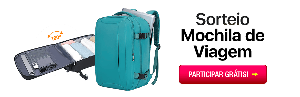 Sorteio Mochila de Viagem