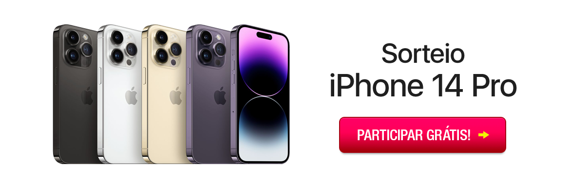 Sorteio iPhone 14 Pro