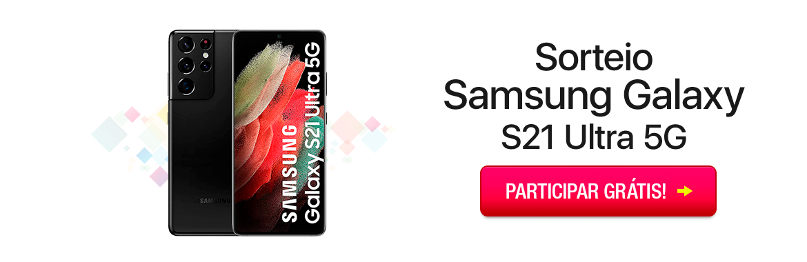 Sorteio Samsung Galaxy S21